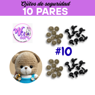 Ojos de seguridad  NEGRO