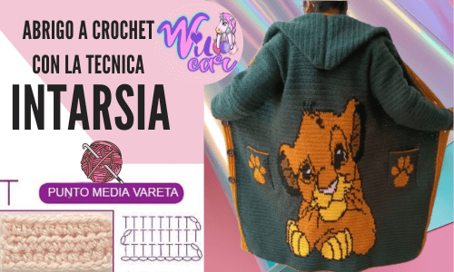 Curso de Abrigo con Intarsía a crochet