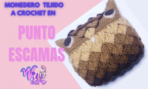 Curso de crochet Monedero en forma de búho