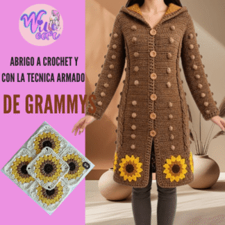 curso de abrigo a crochet con grammys